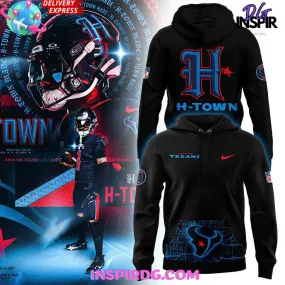 -Houston Texans H-Town 2024 Blue Hoodie