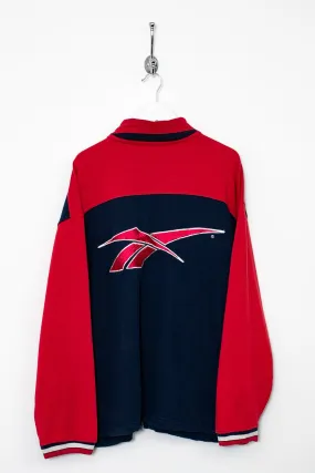 00s Reebok Zipped Sweatshirt (L)