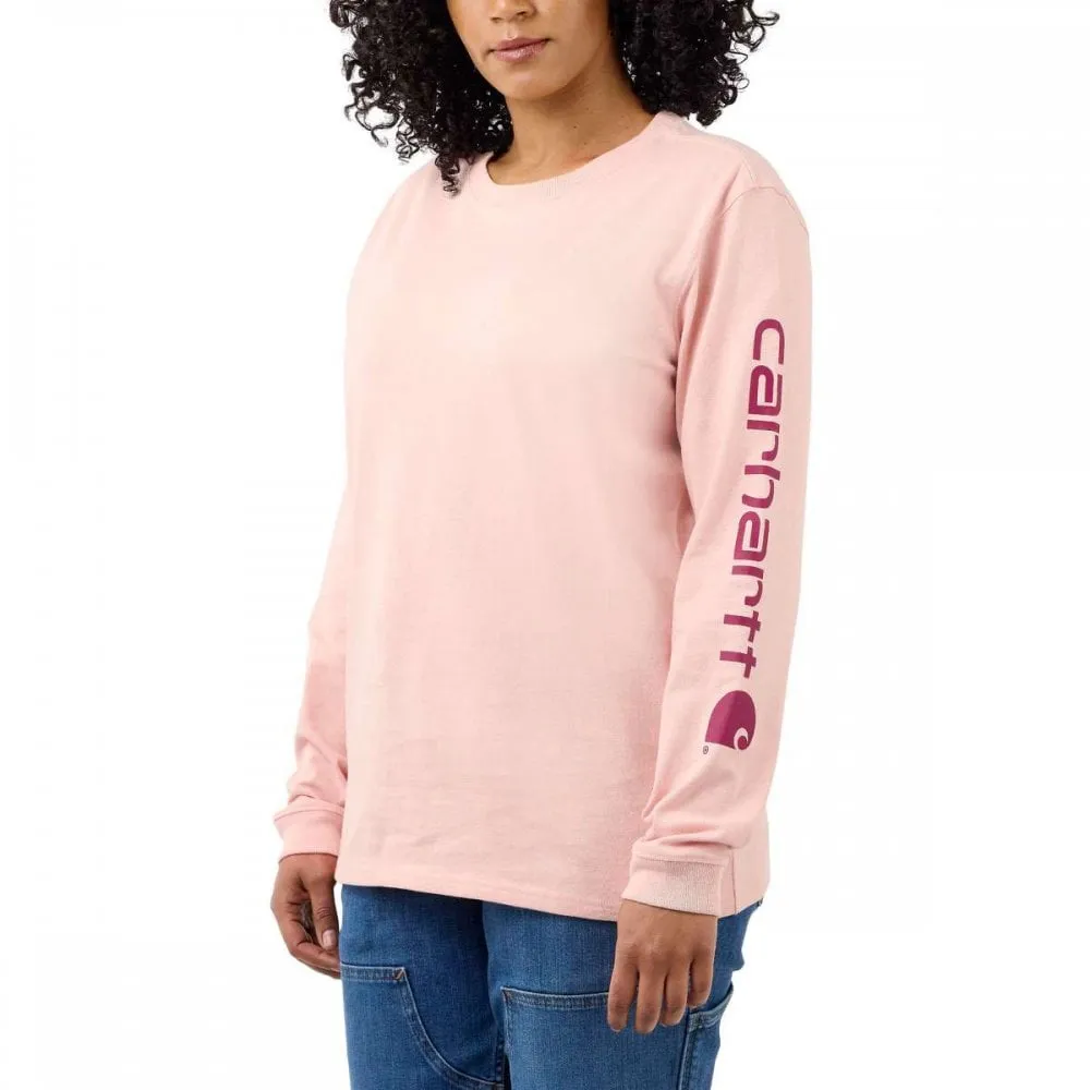 103401 Workwear Logo Long Sleeve Womens T-Shirt