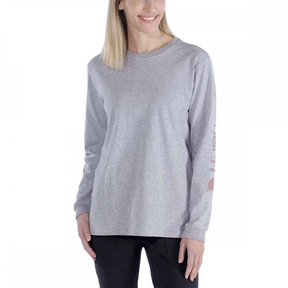 103401 Workwear Logo Long Sleeve Womens T-Shirt