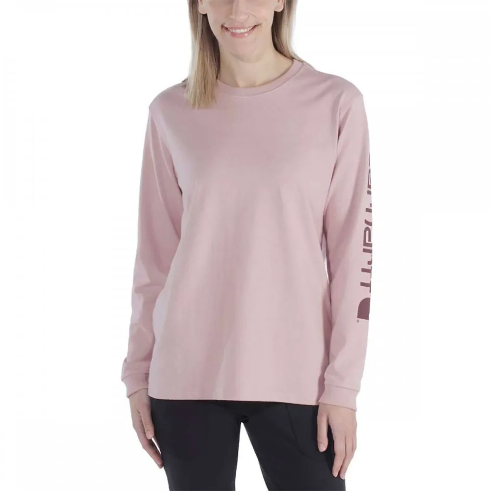 103401 Workwear Logo Long Sleeve Womens T-Shirt