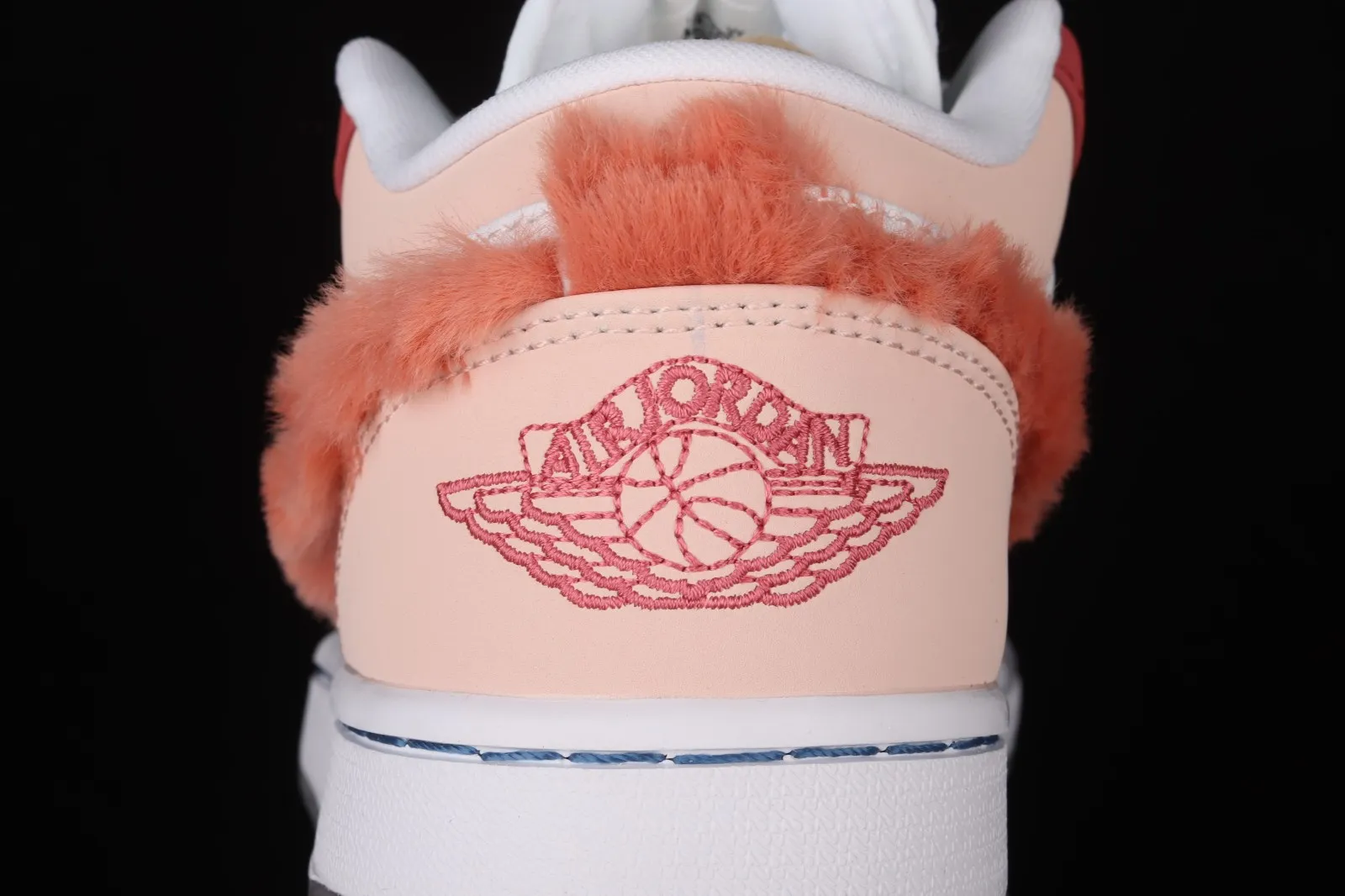 2021 Nike Jordan 1 Low Pink Rose White DC0774-155