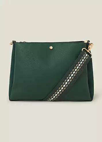 Accessorize Webbing Strap Cross Body Bag