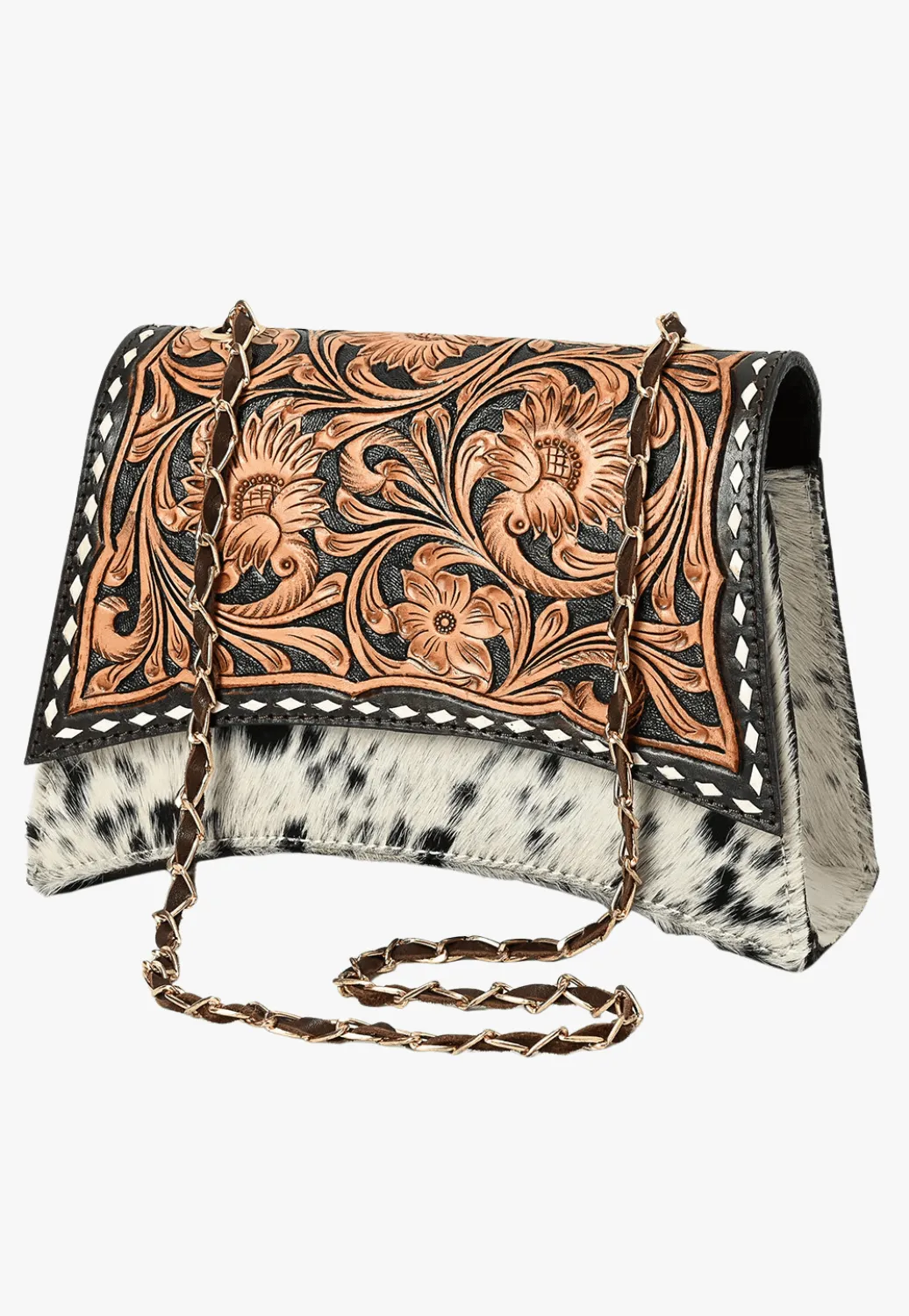 American Darling Tooled Leather Bag