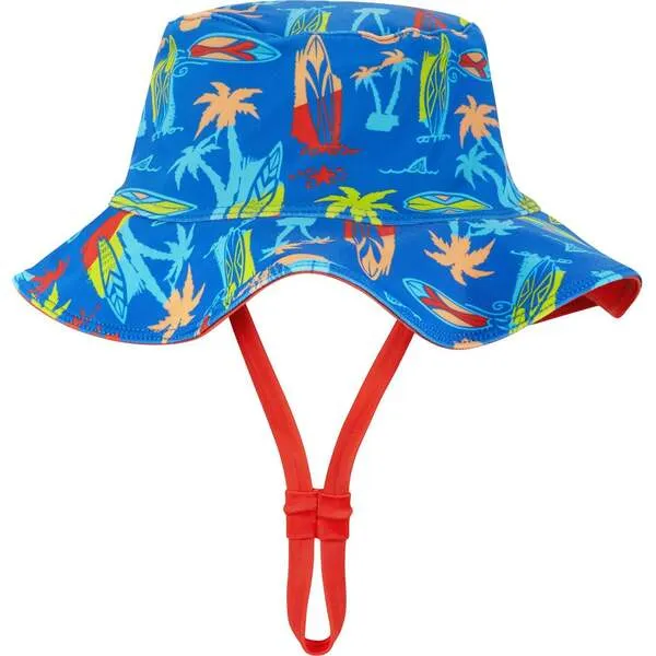 Andy & Evan Infant Swim Romper and Hat , Surfboard Print