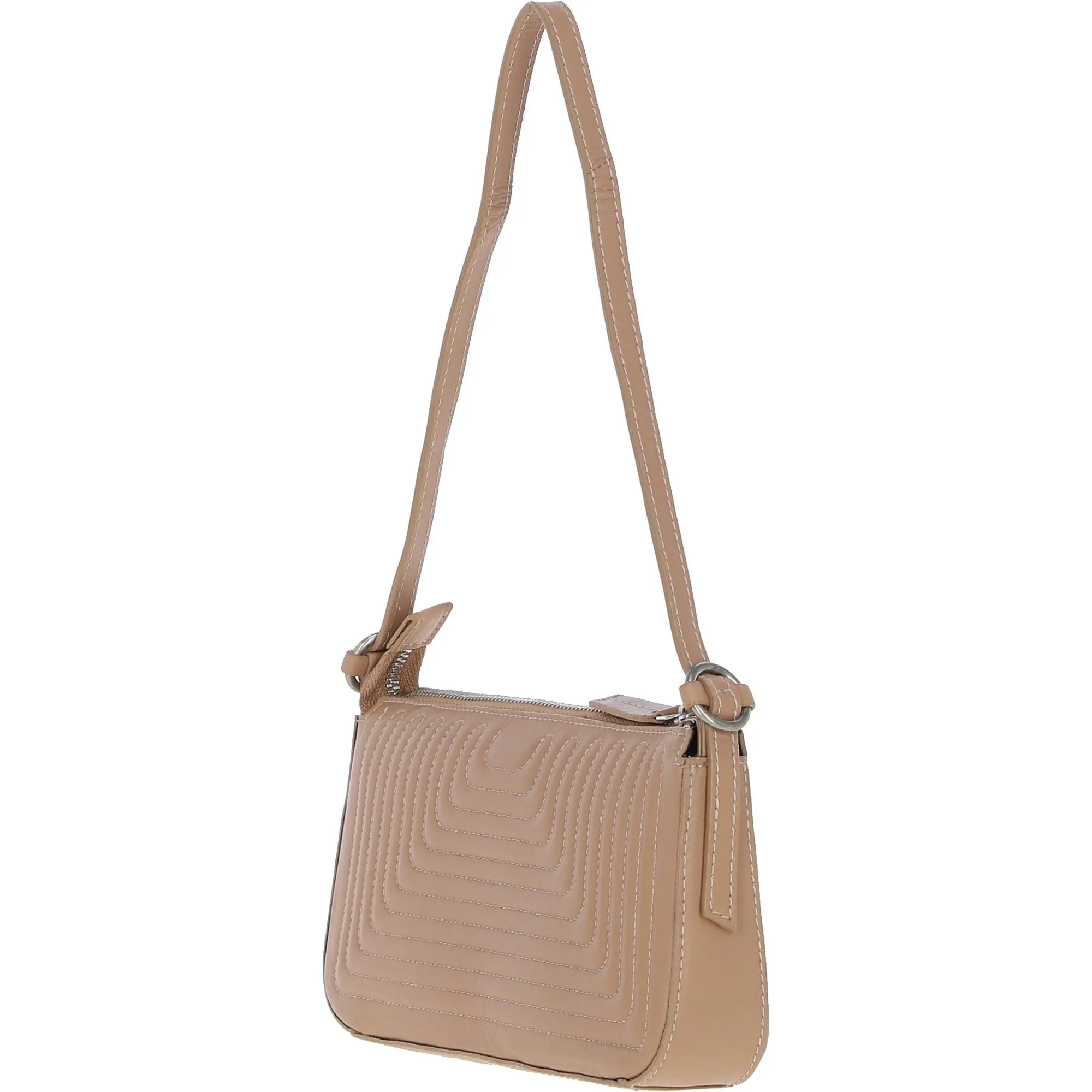 Ashwood Leather Shoulder Bag Tan: LB-6278Q