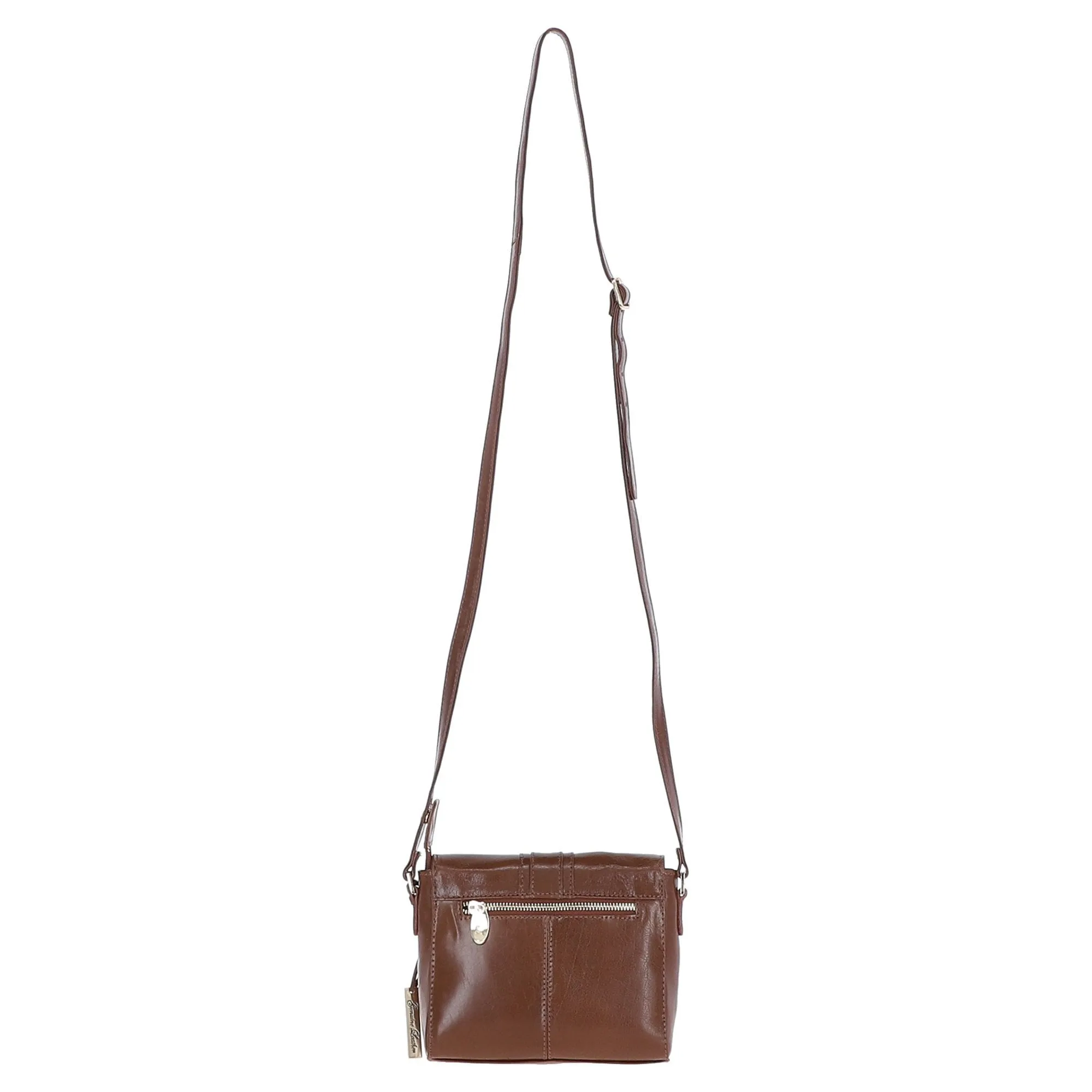 Ashwood Vegetable Tanned Leather Cross Body Bag Bridge/vt: 20-186