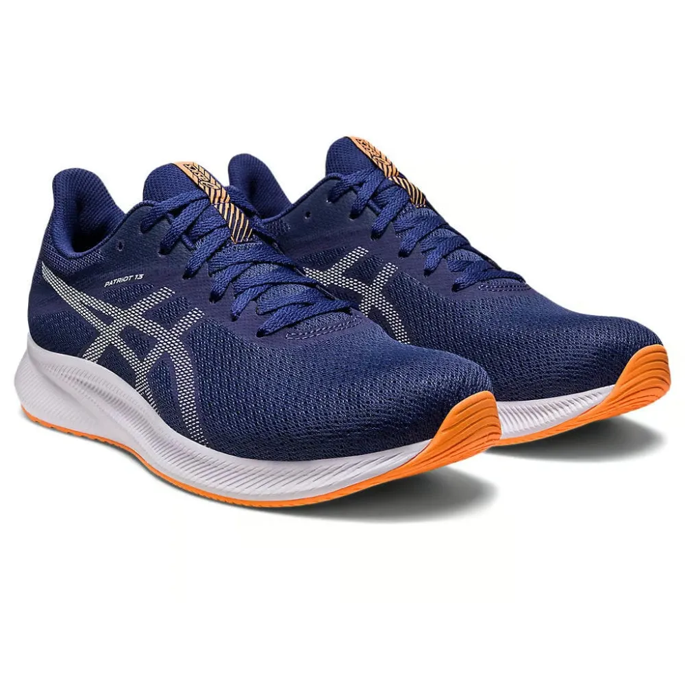 ASICS Men's Patriot 13 Running Shoe (Black/Light Sage)