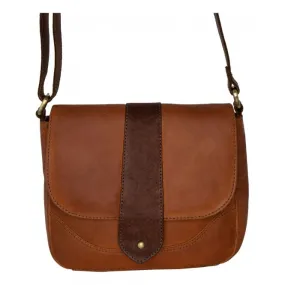 Badbury & Oak  Womens Elm Waxed Leather Cross Body Bag