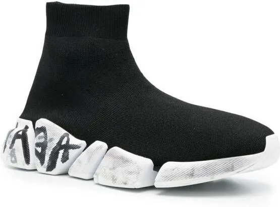 Balenciaga Speed 2.0 Graffiti sneakers Black