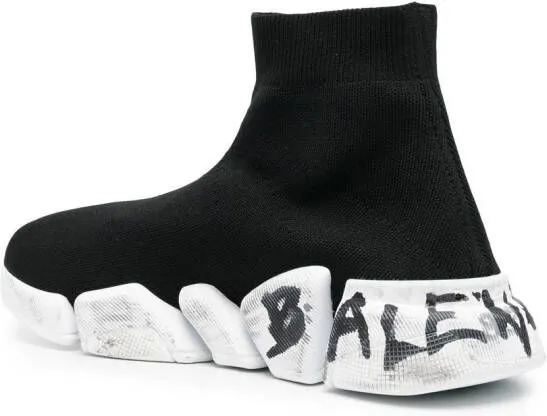 Balenciaga Speed 2.0 Graffiti sneakers Black