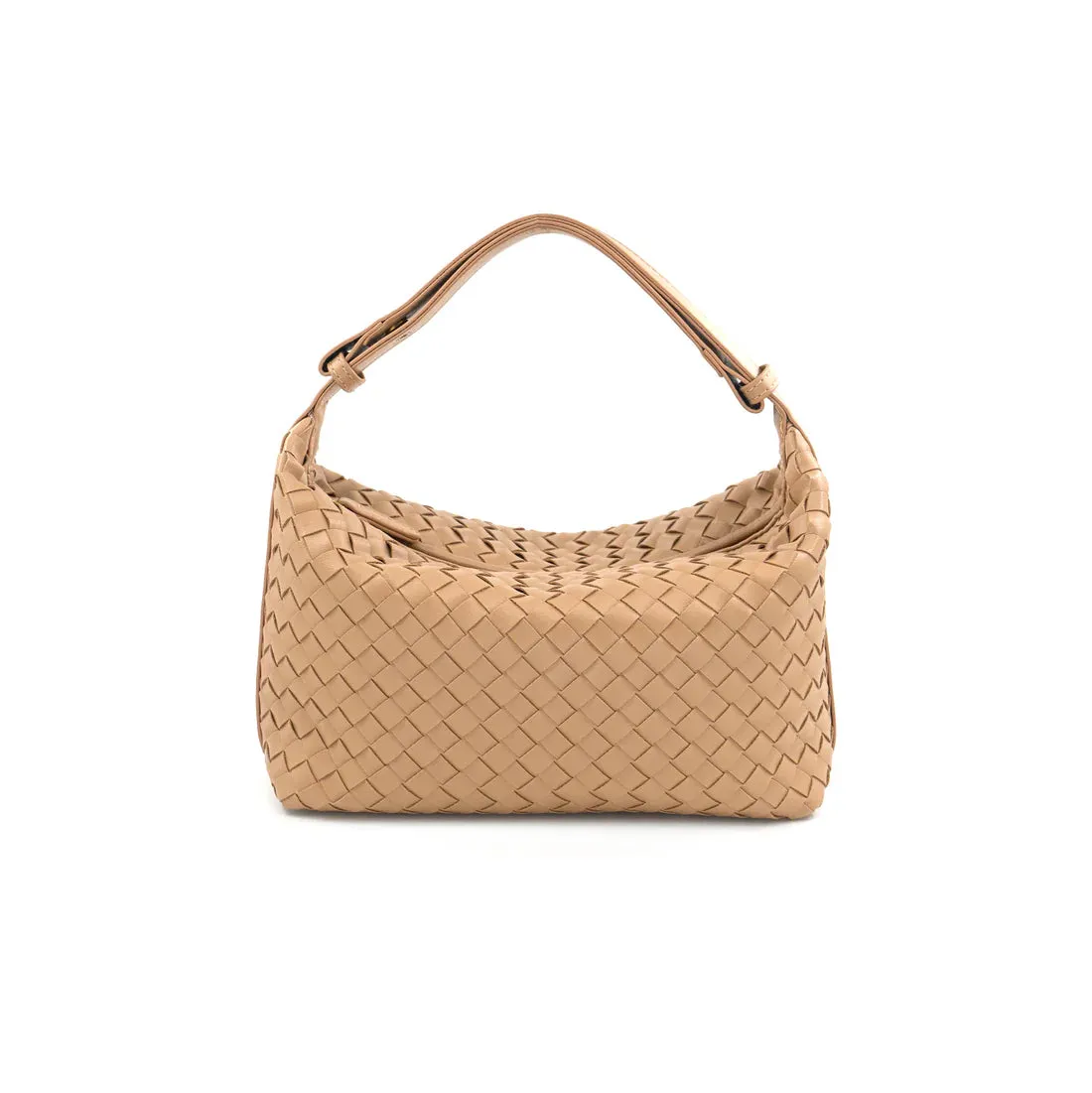 BC Woven Shoulder Bag Beige