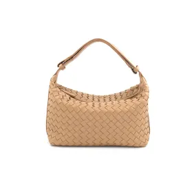 BC Woven Shoulder Bag Beige