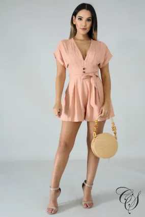 Bobbi Linen Romper