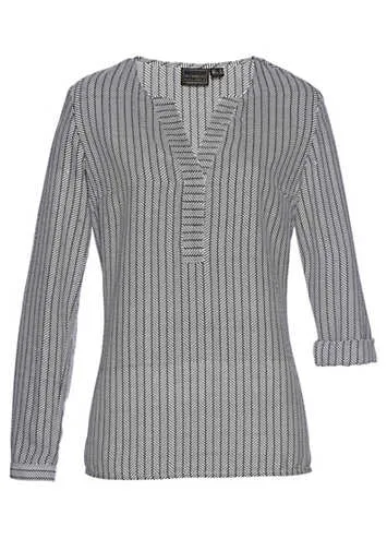 bonprix Floaty Stripe Tunic | Grattan