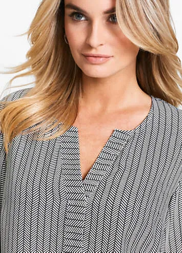 bonprix Floaty Stripe Tunic | Grattan