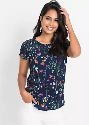 bonprix Floral Print Tunic | Grattan