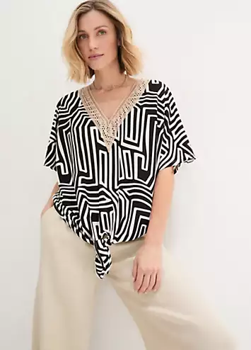 bonprix Geometric Print Tunic | Grattan