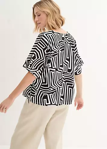 bonprix Geometric Print Tunic | Grattan