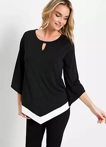 bonprix Two Tone Jersey Tunic | Kaleidoscope