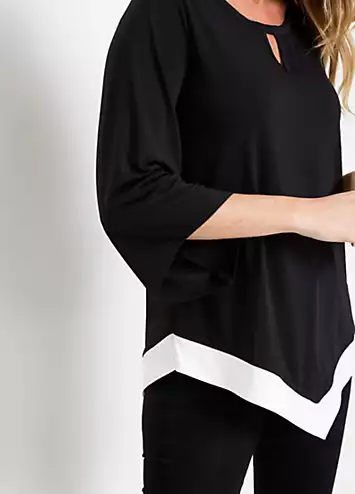 bonprix Two Tone Jersey Tunic | Kaleidoscope