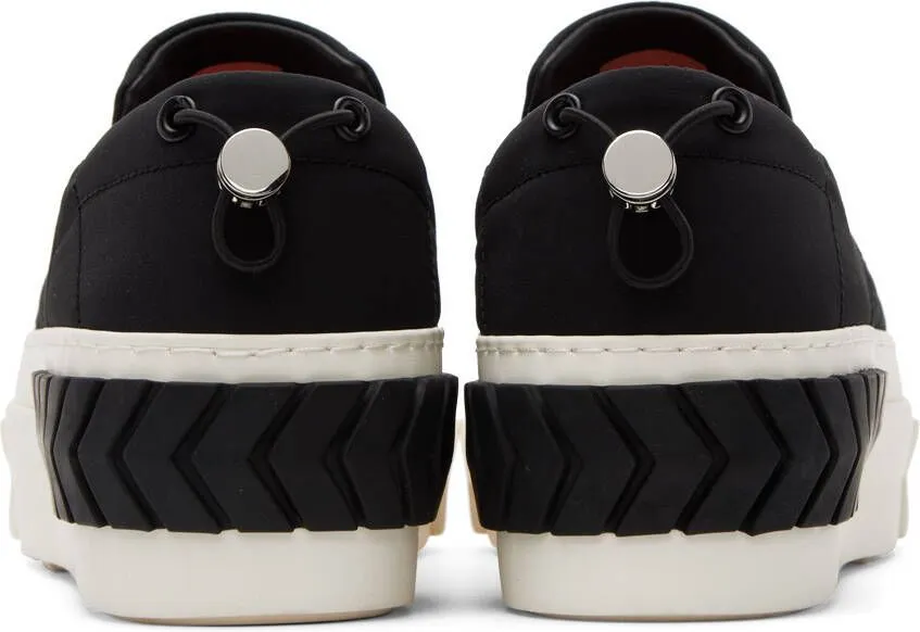 Both Black Tyres Platform Sneakers