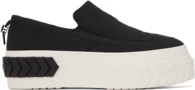 Both Black Tyres Platform Sneakers