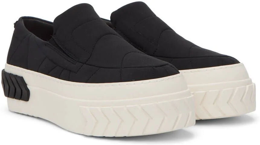 Both Black Tyres Platform Sneakers