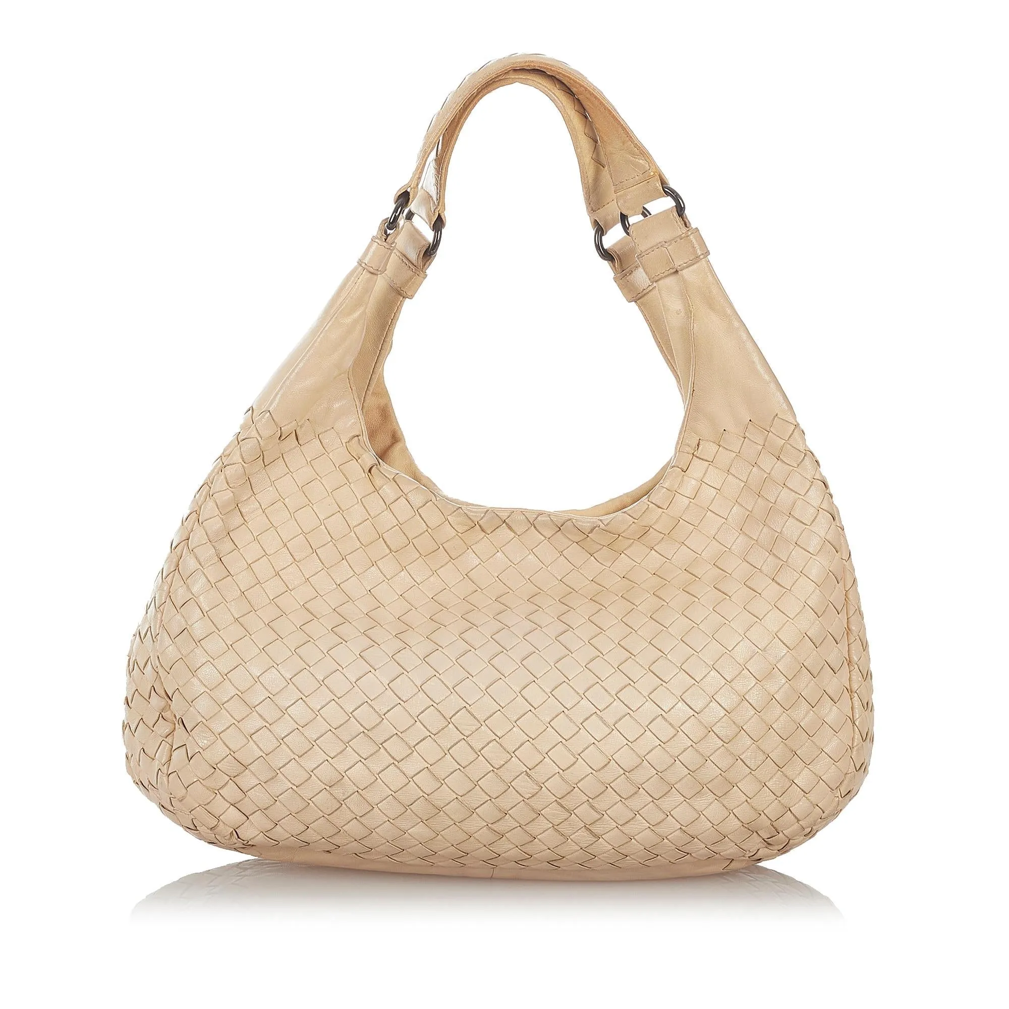 Bottega Veneta Intrecciato Campana Leather Hobo Bag