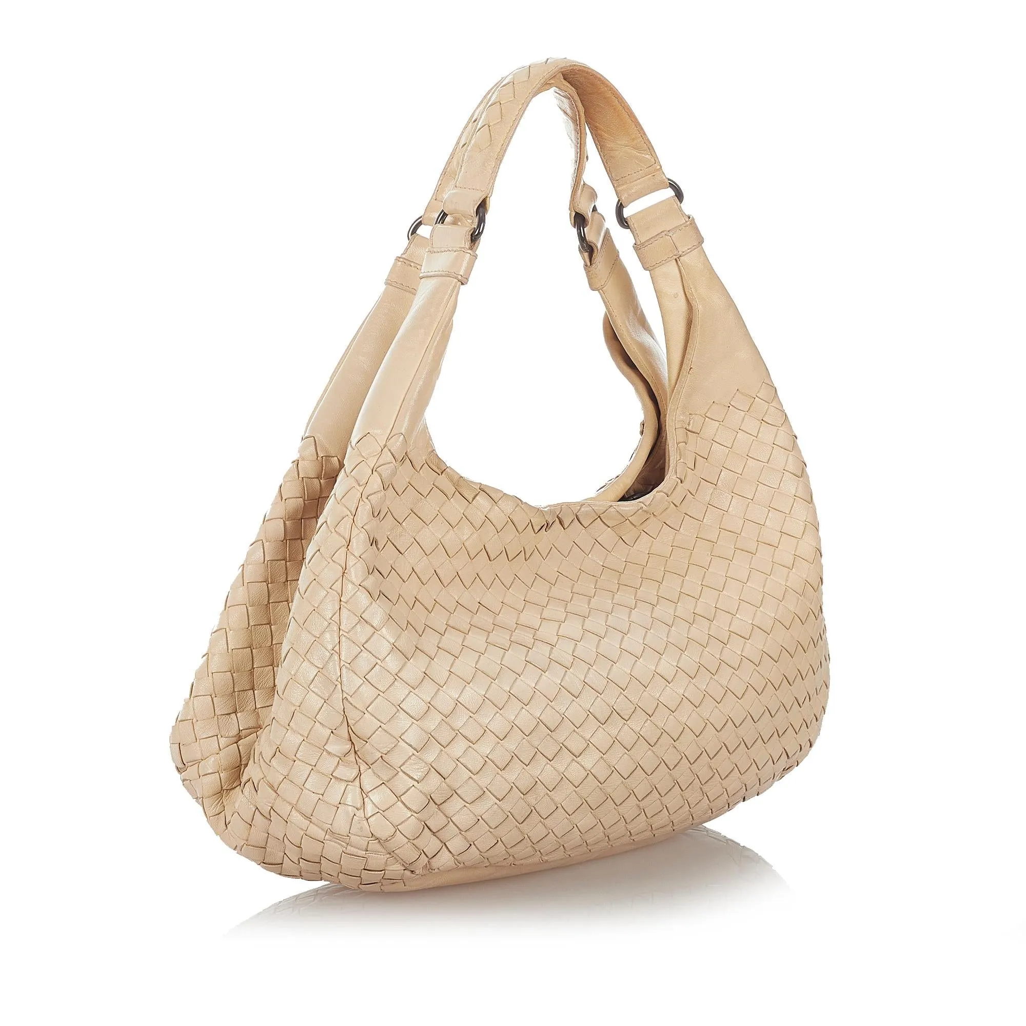 Bottega Veneta Intrecciato Campana Leather Hobo Bag