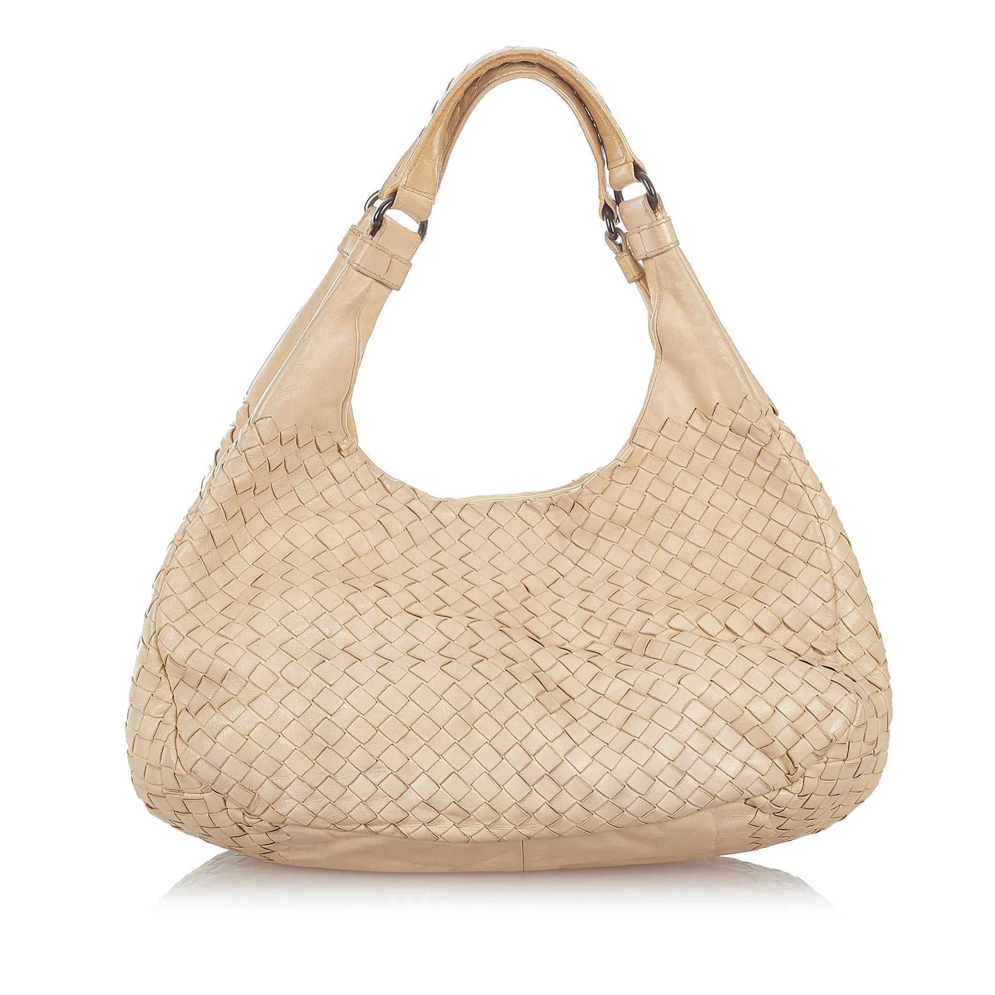 Bottega Veneta Intrecciato Campana Leather Hobo Bag