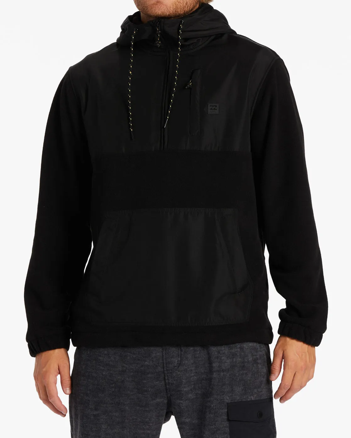 Boundary Graphene Half-Zip Fleece - Black Heather