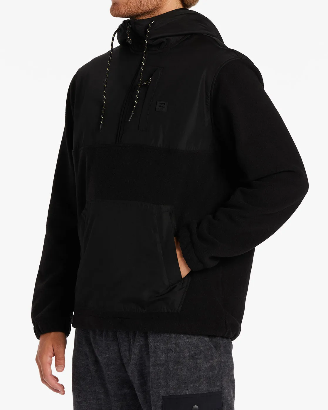 Boundary Graphene Half-Zip Fleece - Black Heather