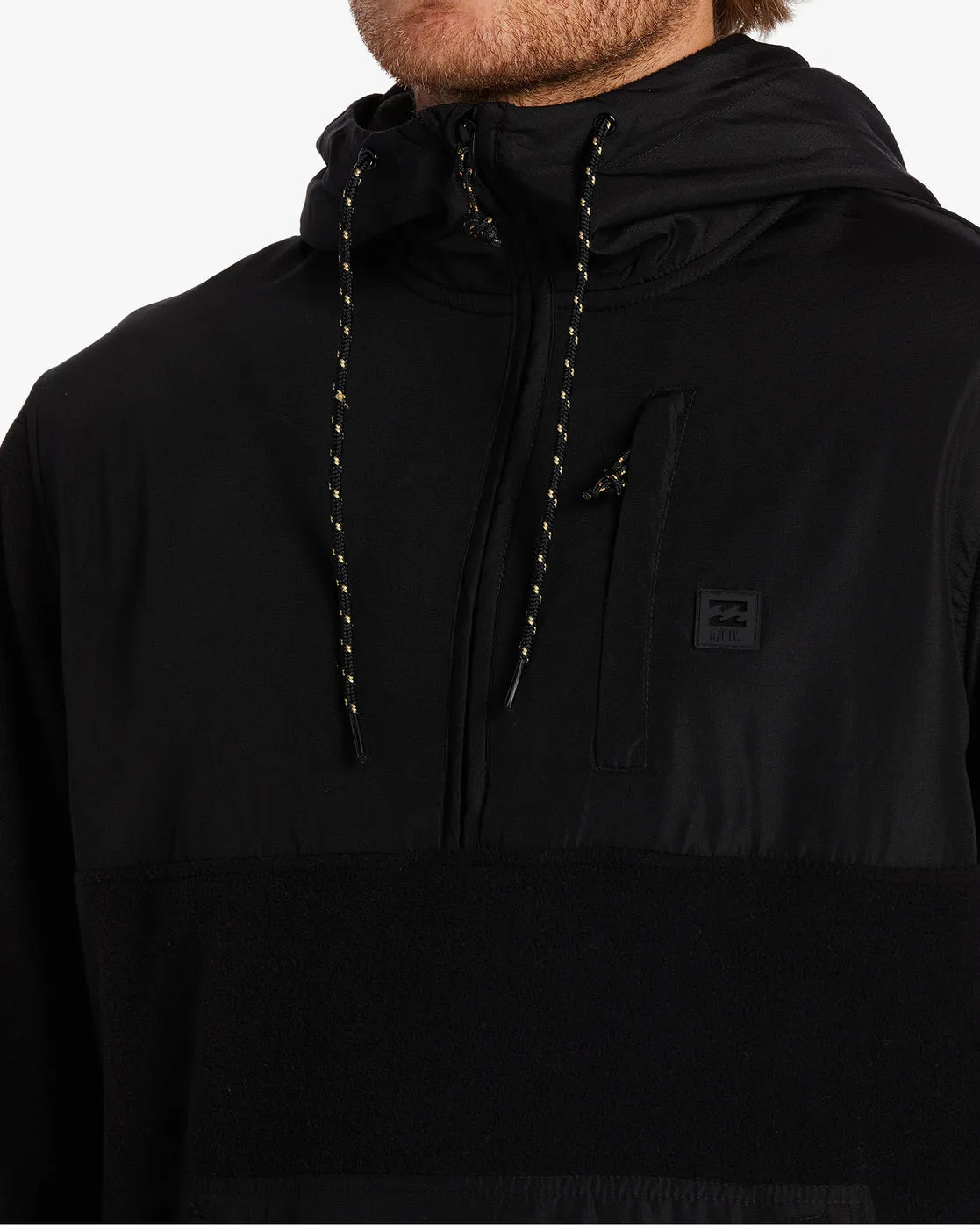 Boundary Graphene Half-Zip Fleece - Black Heather