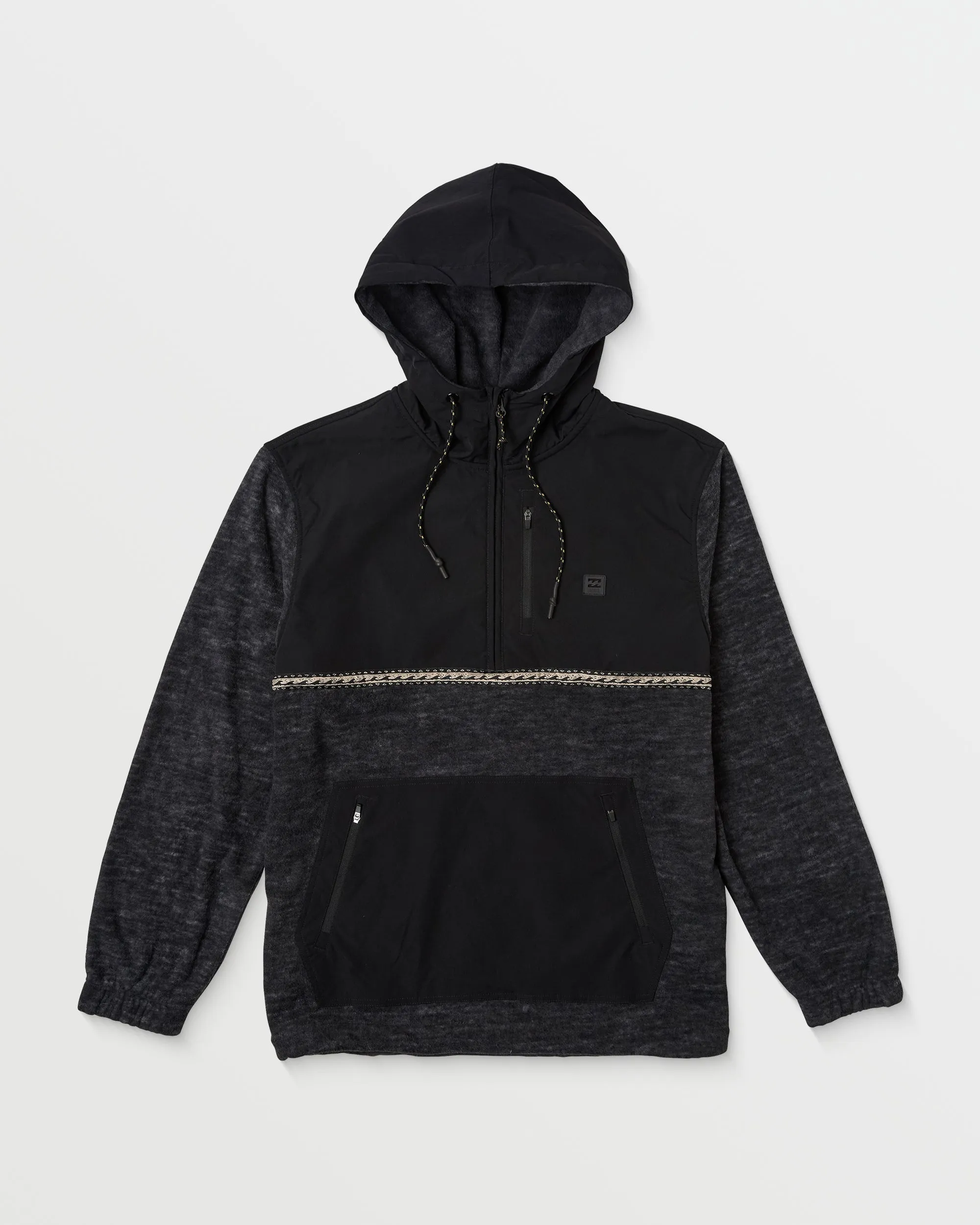 Boundary Graphene Half-Zip Fleece - Black Heather