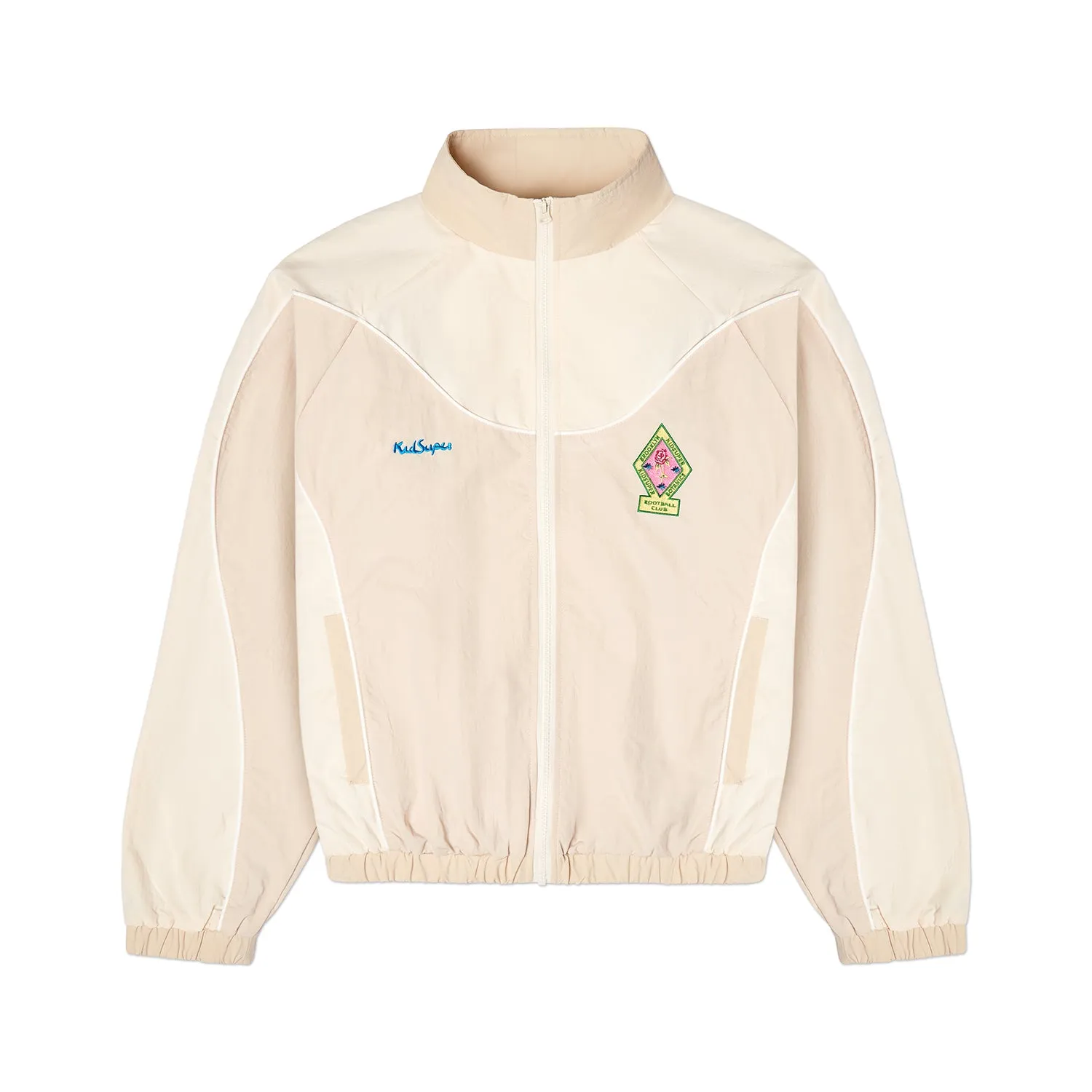 Brooklyn Botanics Nylon Tracksuit Top [Cream]