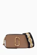 Brown Small Snapshot Shoulder Bag