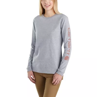 Carhartt Long-Sleeve Workwear Logo T-Shirt