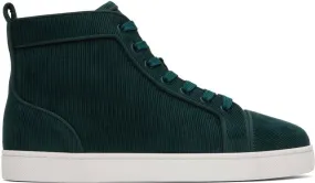 Christian Louboutin Green Louis Sneakers