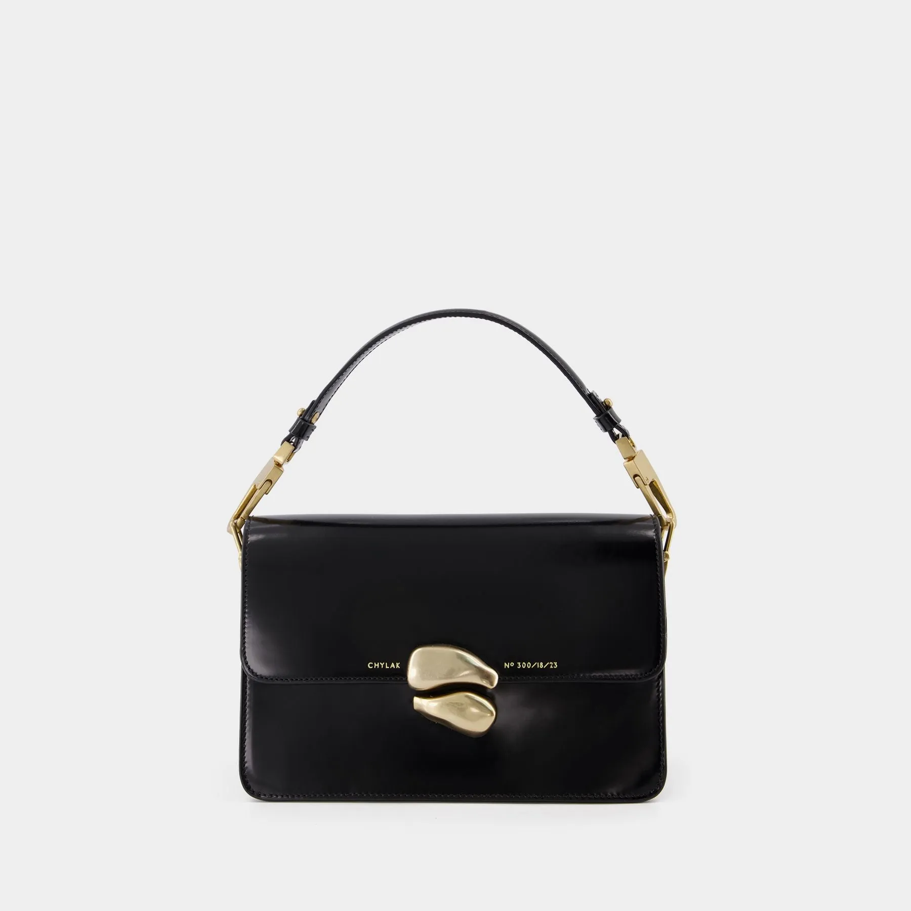 Chylak  Shoulder Bag - Chylak - Leather - Black