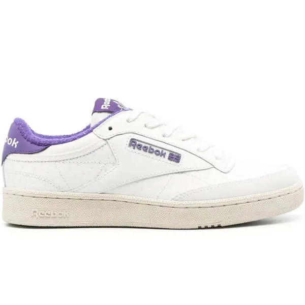 Club C Sneakers - White / Purple