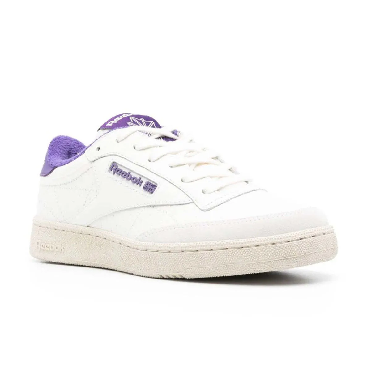 Club C Sneakers - White / Purple