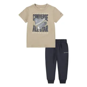 Converse All Star Tee & Jogger Set 2-4T  - Clement