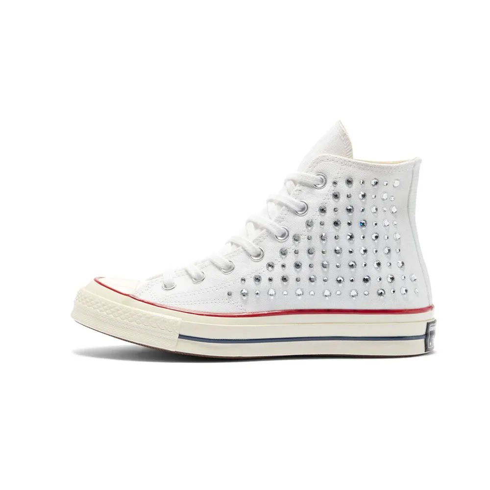 Converse Chuck 70 Canvas Ltd Hi White Full Crystals 171010C