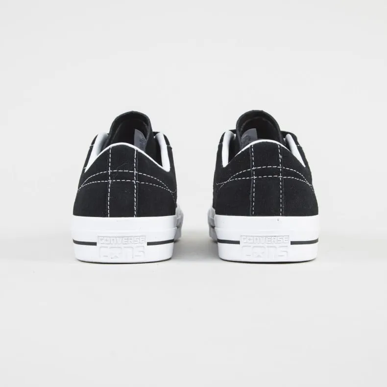 Converse Cons One Star Pro OX (Black/Black/White)