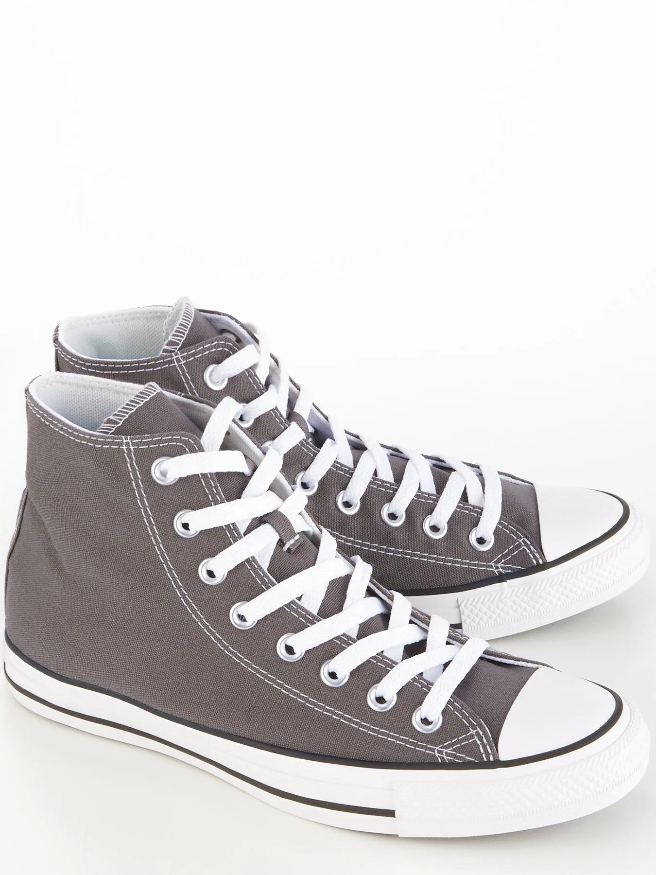 Converse Mens Hi Top Trainers - Dark Grey