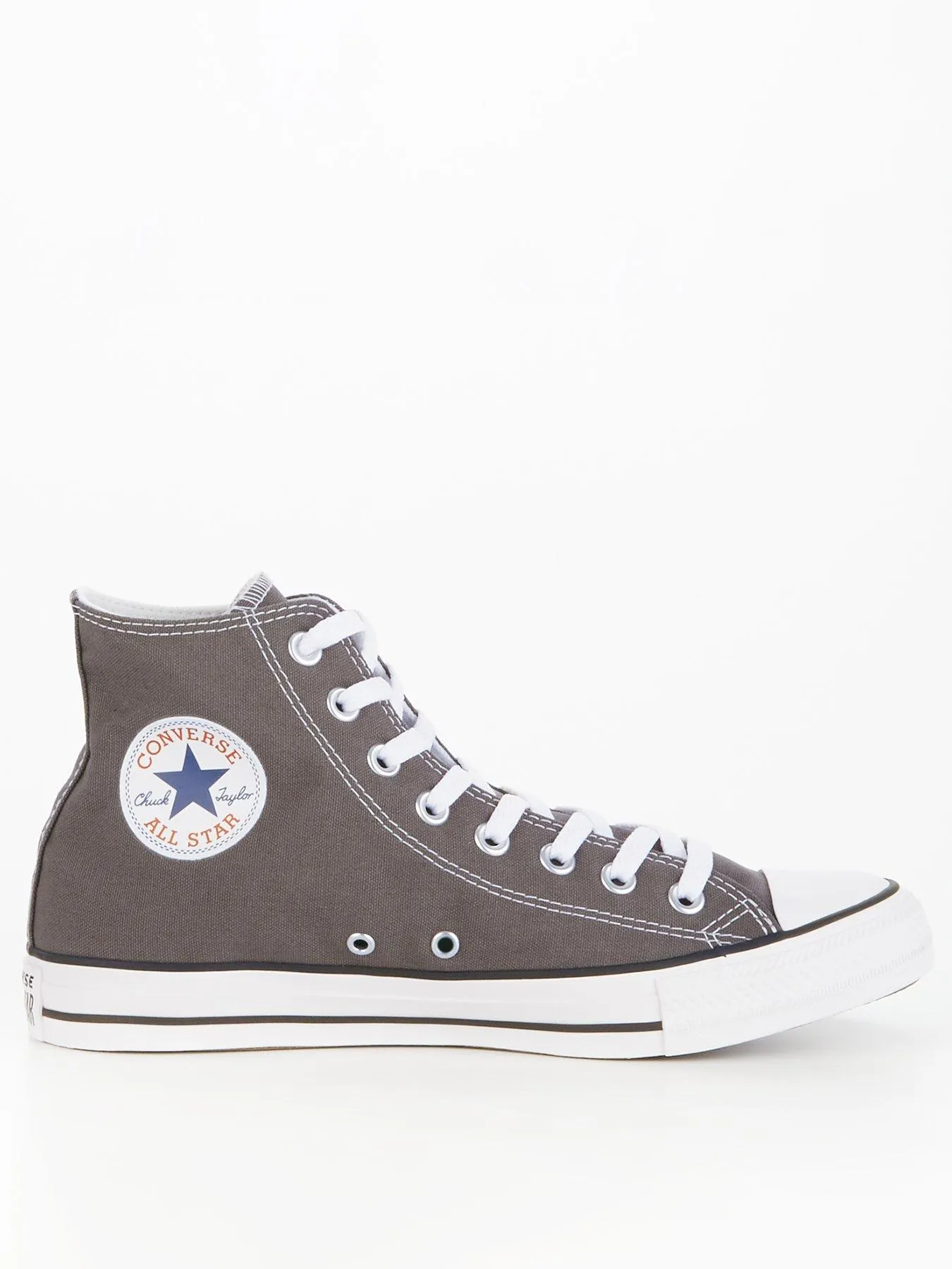 Converse Mens Hi Top Trainers - Dark Grey