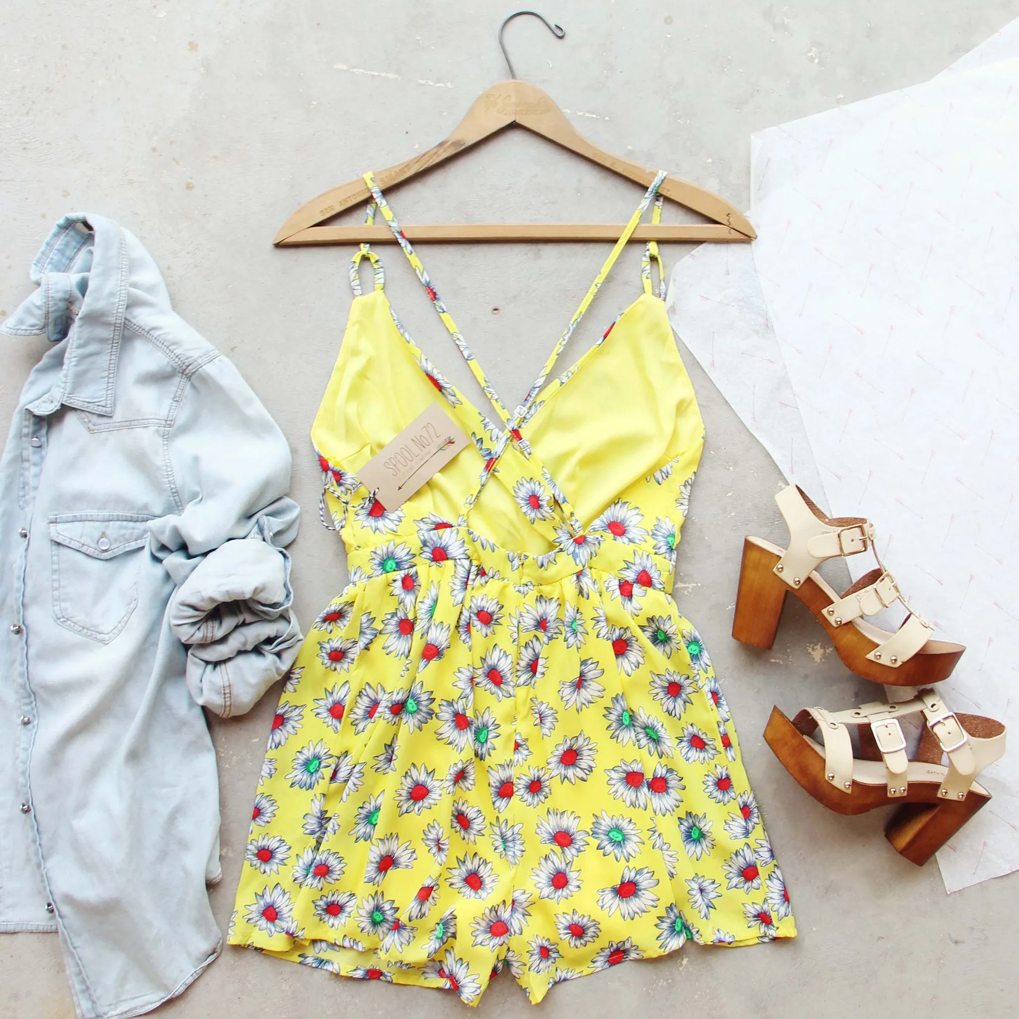 Daisy Sky Romper