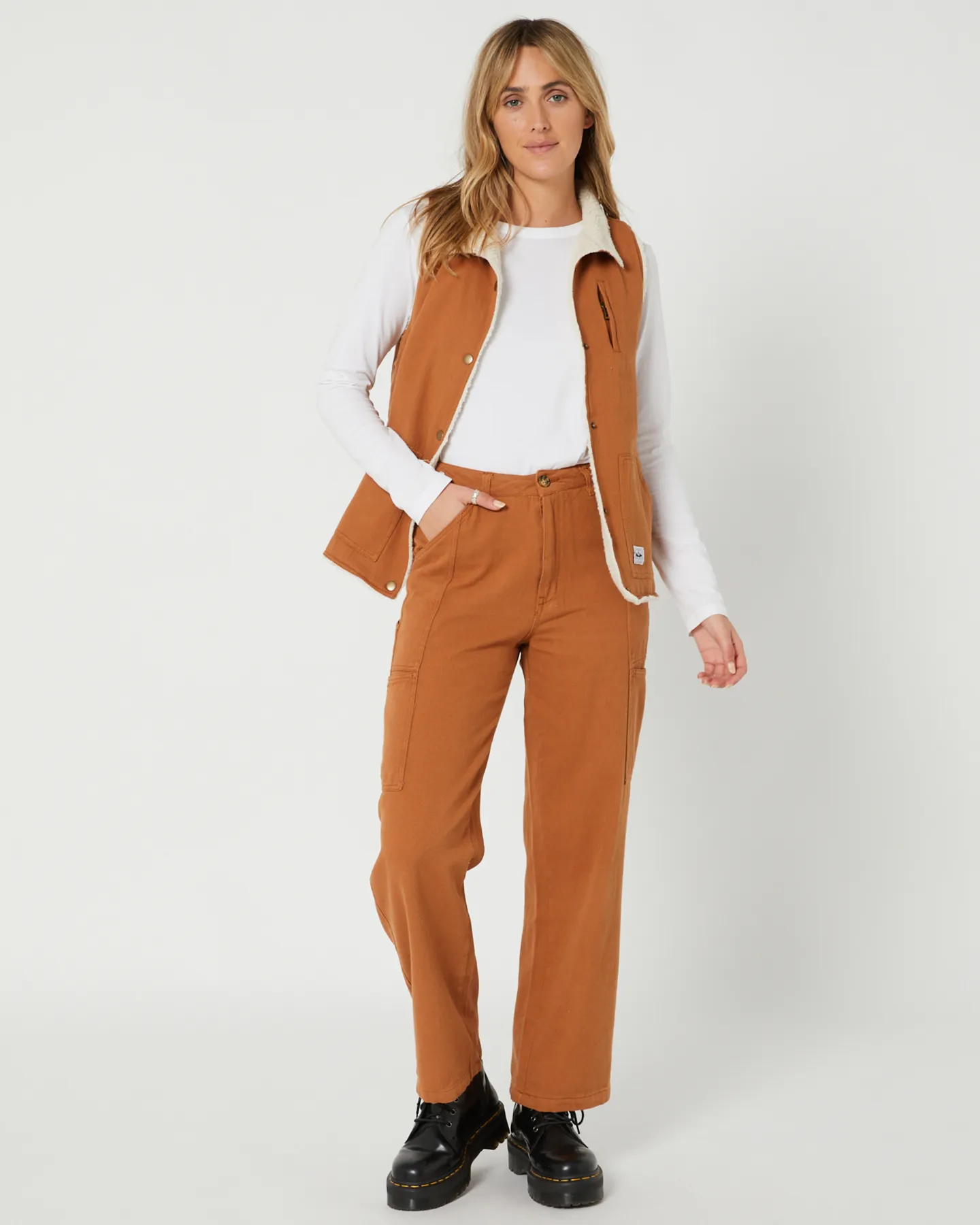 Depactus Jasper Workwear Pant - Cigar | SurfStitch