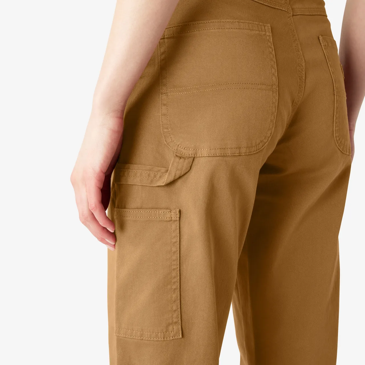 Dickies Workwear Women's Relaxed Fit Cargo Pant - Duck Brown